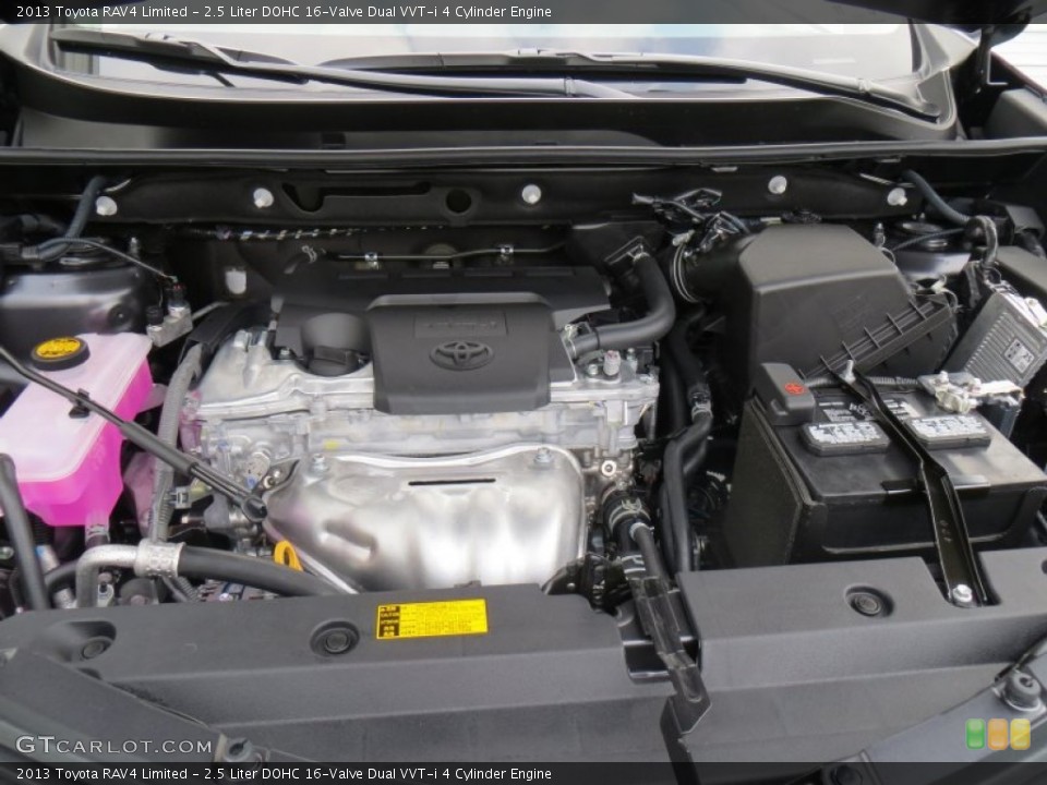 2.5 Liter DOHC 16-Valve Dual VVT-i 4 Cylinder Engine for the 2013 Toyota RAV4 #88567122