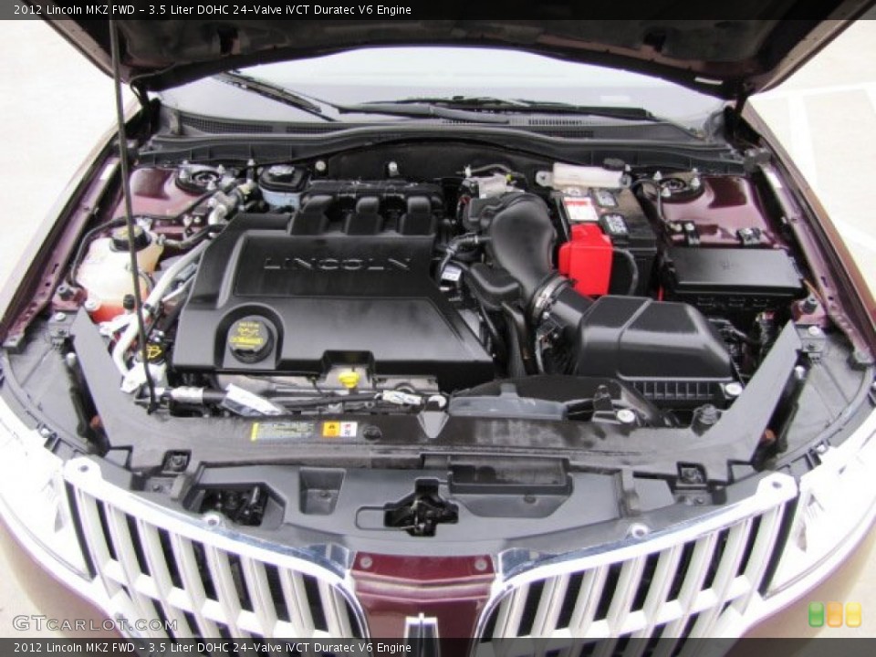 3.5 Liter DOHC 24-Valve iVCT Duratec V6 Engine for the 2012 Lincoln MKZ #88585316