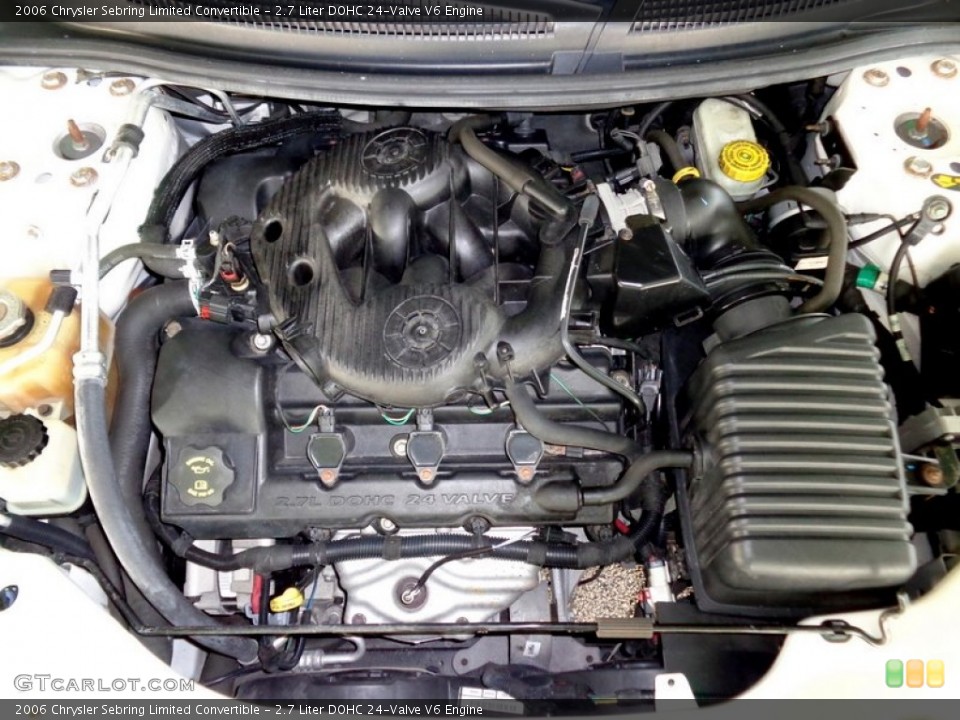 2.7 Liter DOHC 24-Valve V6 Engine for the 2006 Chrysler Sebring #88589548