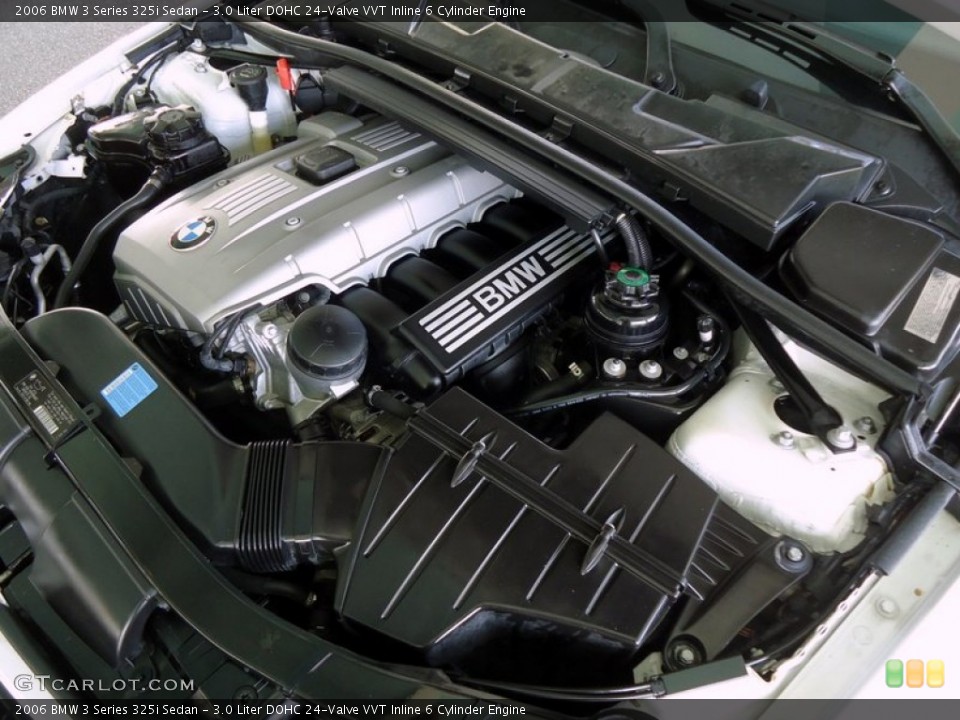 3.0 Liter DOHC 24-Valve VVT Inline 6 Cylinder Engine for the 2006 BMW 3 Series #88591600