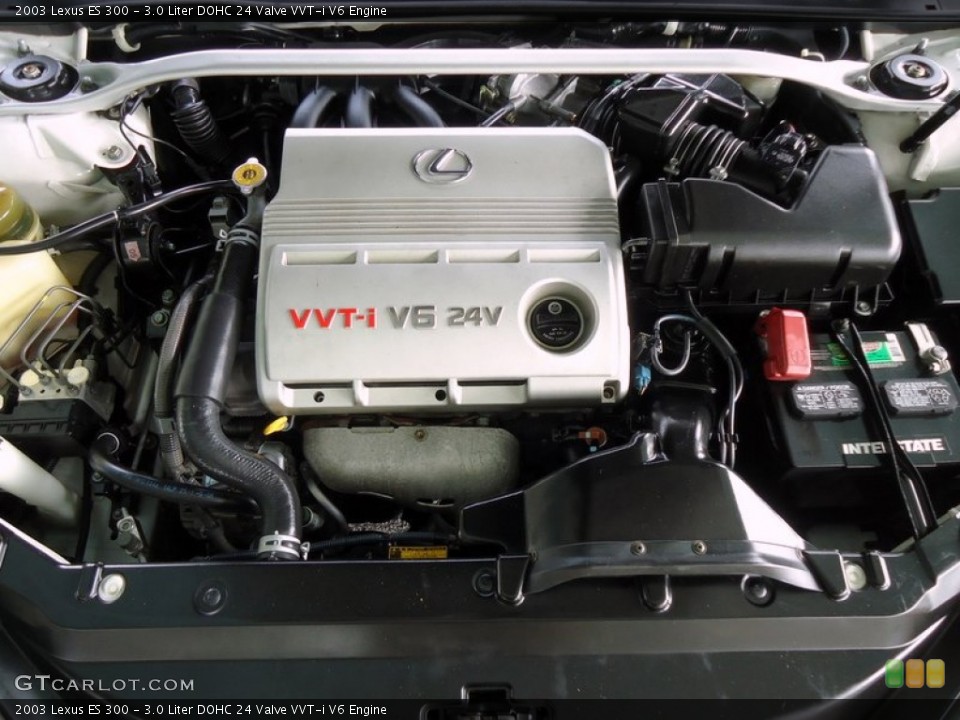 3.0 Liter DOHC 24 Valve VVT-i V6 Engine for the 2003 Lexus ES #88595257