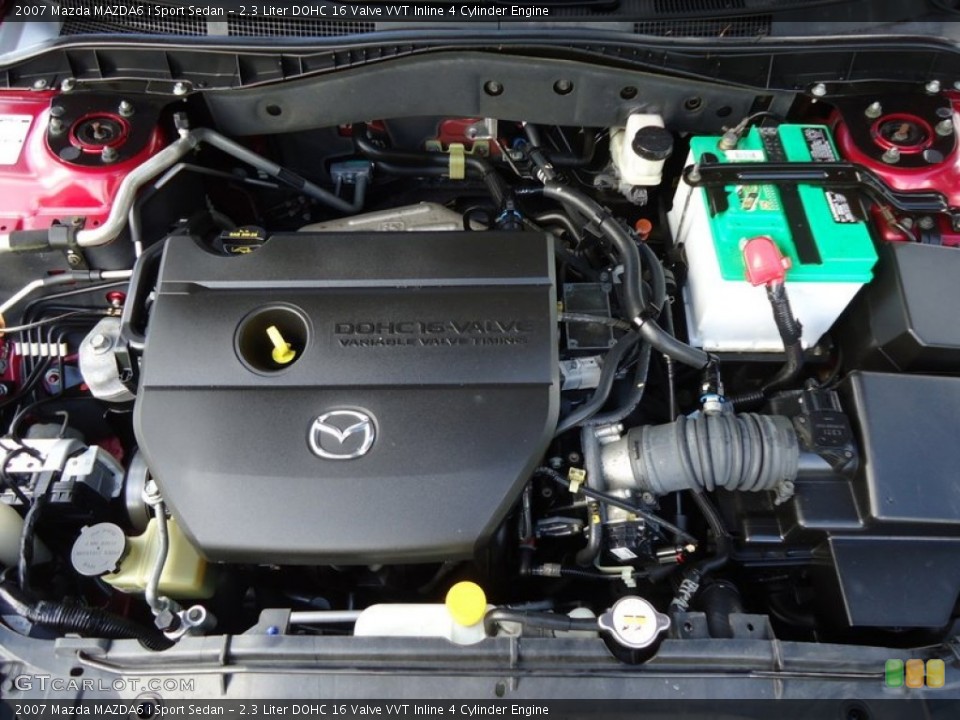  Motor de 4 cilindros en línea VVT de 16 válvulas DOHC de 2.3 litros para Mazda MAZDA6 2007