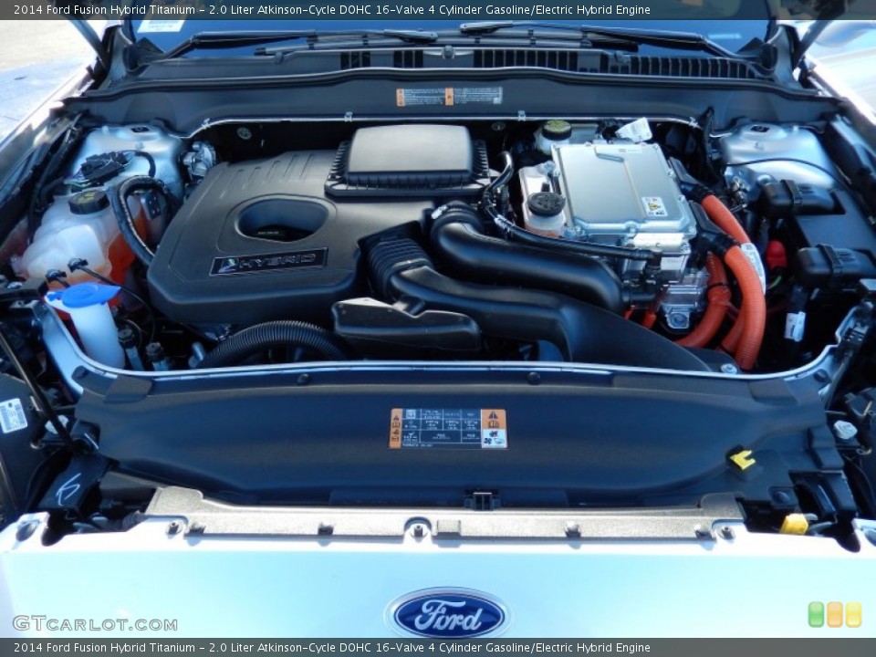 2.0 Liter Atkinson-Cycle DOHC 16-Valve 4 Cylinder Gasoline/Electric Hybrid Engine for the 2014 Ford Fusion #88599097