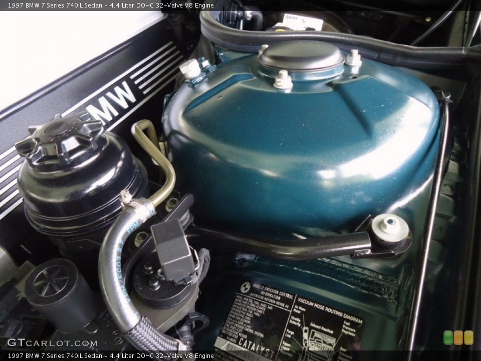 4.4 Liter DOHC 32-Valve V8 Engine for the 1997 BMW 7 Series #88600891