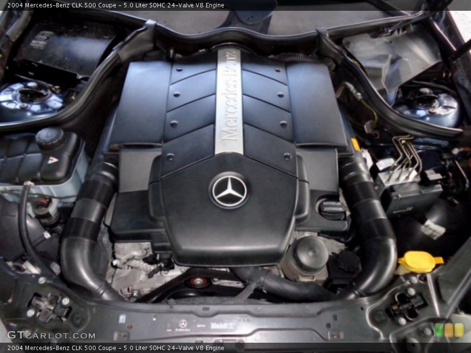 5.0 Liter SOHC 24-Valve V8 Engine for the 2004 Mercedes-Benz CLK #88602208