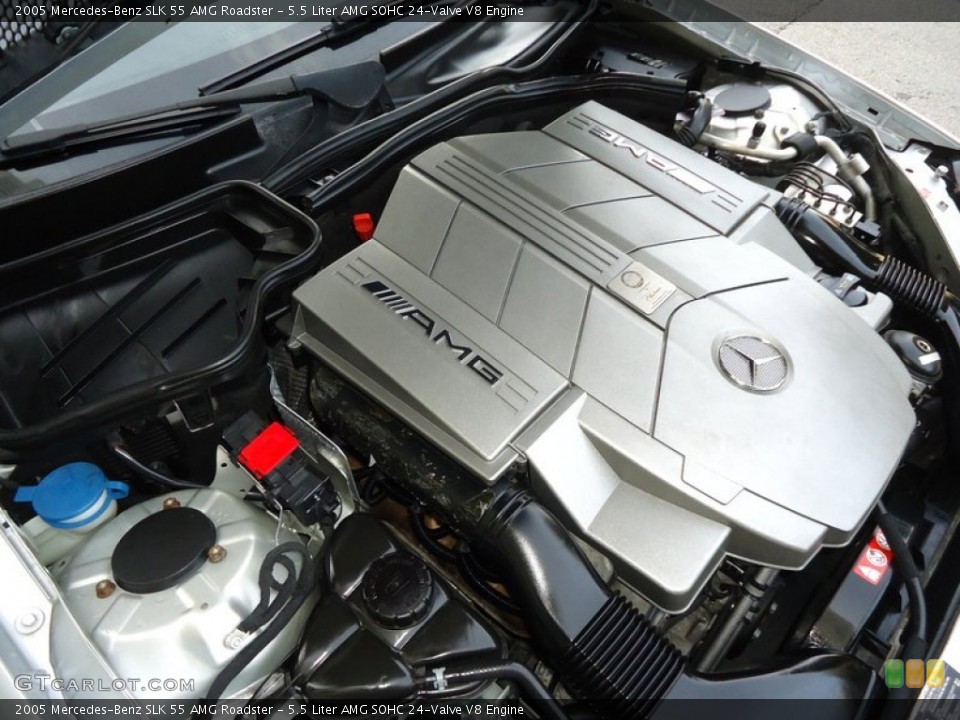 5.5 Liter AMG SOHC 24-Valve V8 Engine for the 2005 Mercedes-Benz SLK #88612591