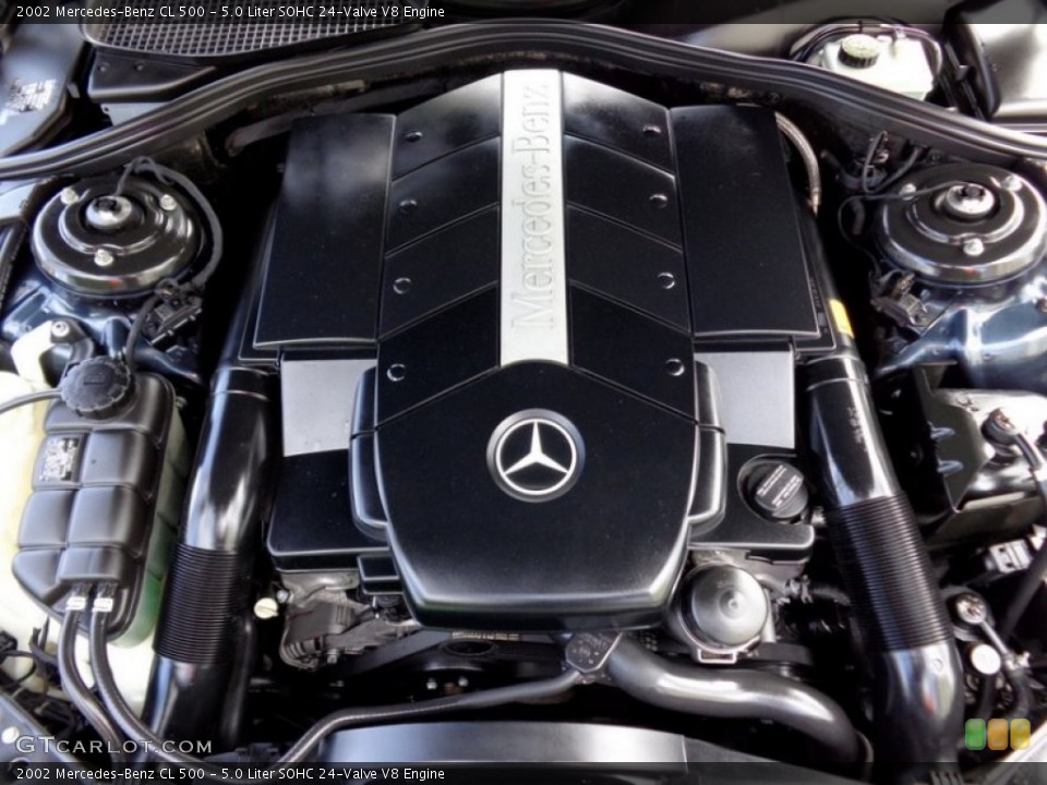 5.0 Liter SOHC 24-Valve V8 2002 Mercedes-Benz CL Engine
