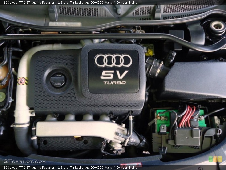 1.8 Liter Turbocharged DOHC 20-Valve 4 Cylinder Engine for the 2001 Audi TT #88617838