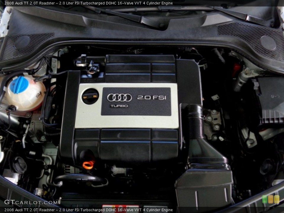 2.0 Liter FSI Turbocharged DOHC 16-Valve VVT 4 Cylinder Engine for the 2008 Audi TT #88620106