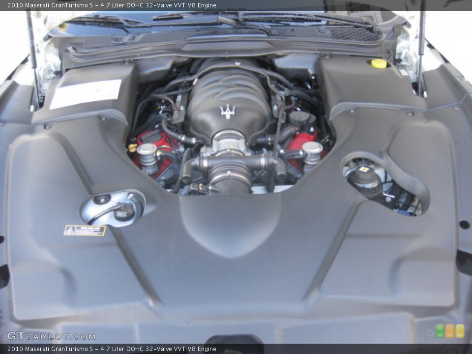 4.7 Liter DOHC 32-Valve VVT V8 Engine for the 2010 Maserati GranTurismo #88628002