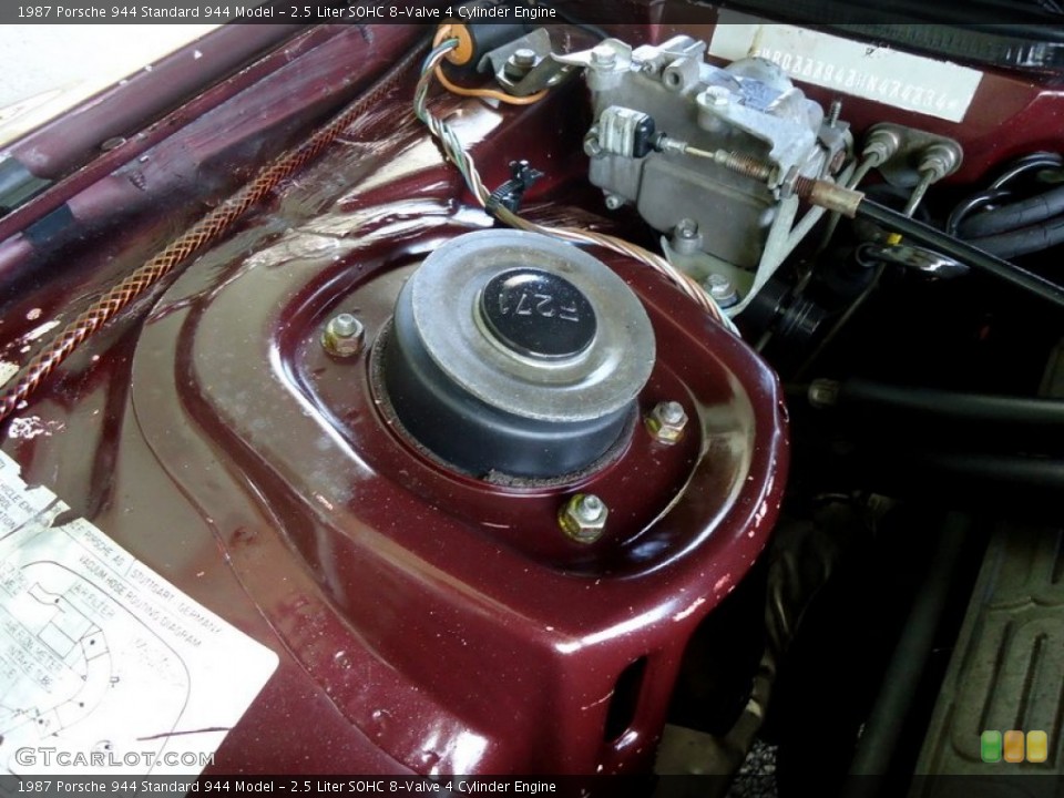 2.5 Liter SOHC 8-Valve 4 Cylinder Engine for the 1987 Porsche 944 #88630330