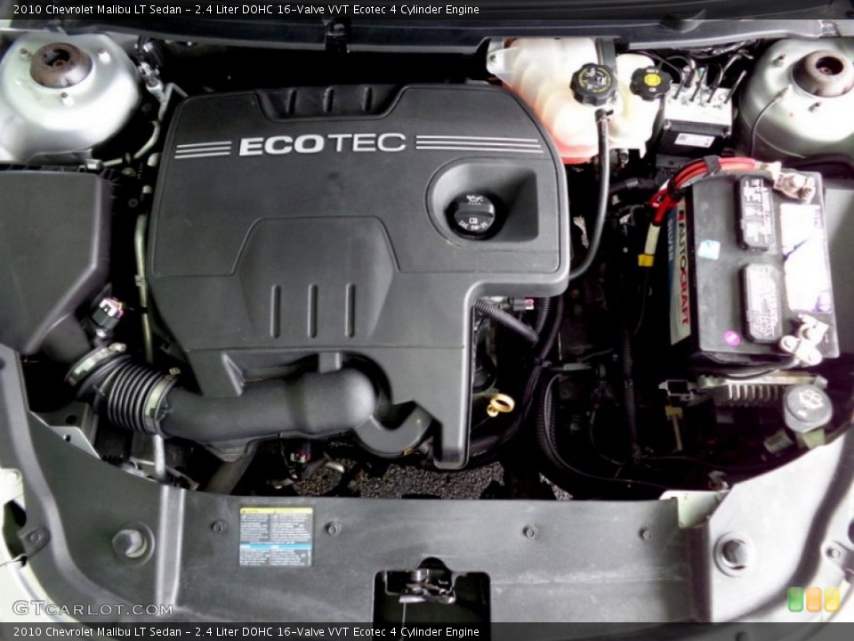 2.4 Liter DOHC 16-Valve VVT Ecotec 4 Cylinder Engine for the 2010 Chevrolet Malibu #88635634