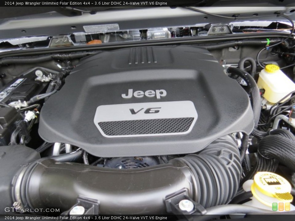 3.6 Liter DOHC 24-Valve VVT V6 Engine for the 2014 Jeep Wrangler Unlimited #88638721