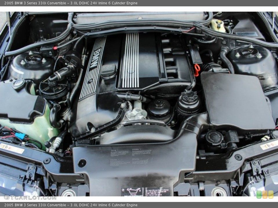 3.0L DOHC 24V Inline 6 Cylinder 2005 BMW 3 Series Engine