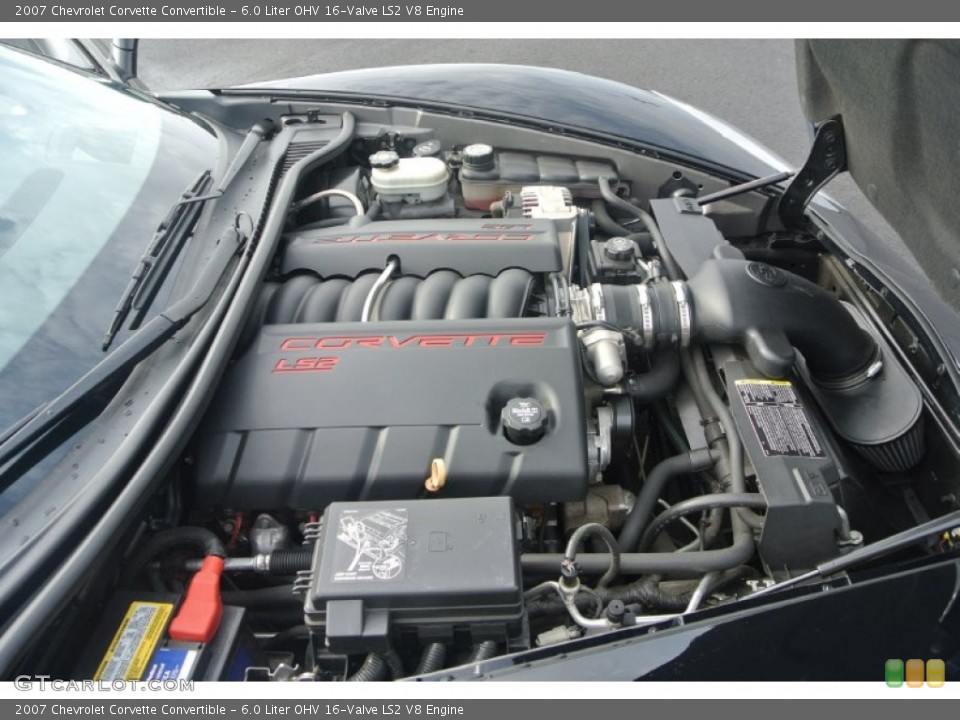 6.0 Liter OHV 16-Valve LS2 V8 Engine for the 2007 Chevrolet Corvette #88656139