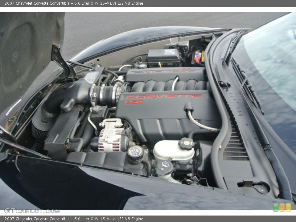 6.0 Liter OHV 16-Valve LS2 V8 Engine for the 2007 Chevrolet Corvette #88656148