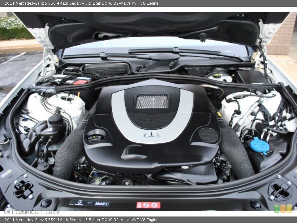 5.5 Liter DOHC 32-Valve VVT V8 Engine for the 2011 Mercedes-Benz S #88667814