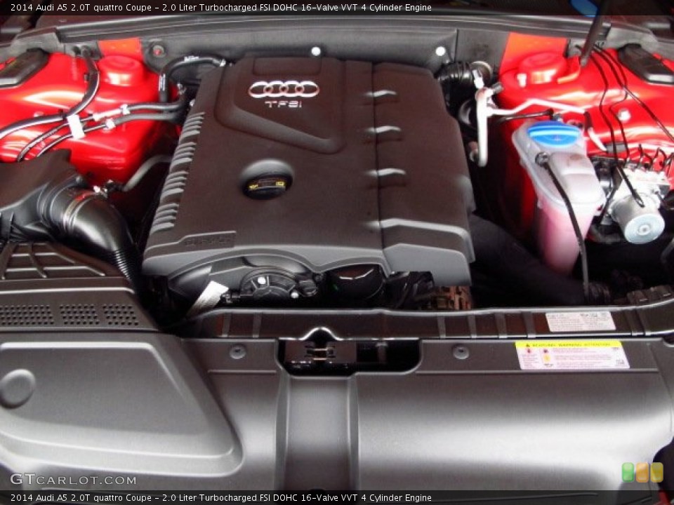 2.0 Liter Turbocharged FSI DOHC 16-Valve VVT 4 Cylinder Engine for the 2014 Audi A5 #88690218