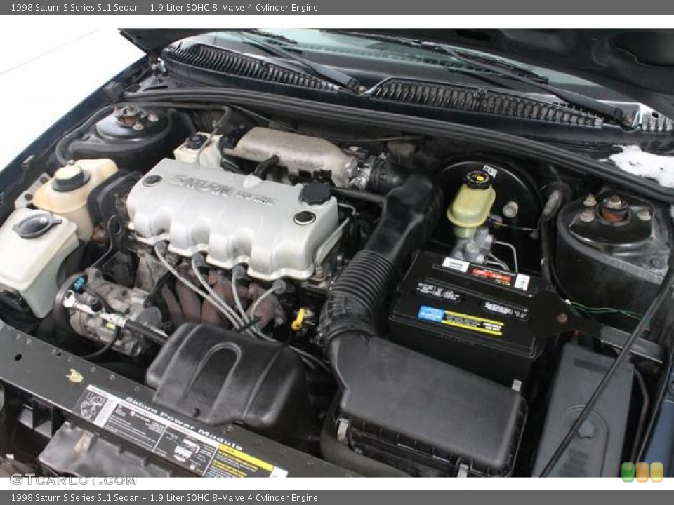 1.9 Liter SOHC 8-Valve 4 Cylinder Engine for the 1998 Saturn S Series #88690566