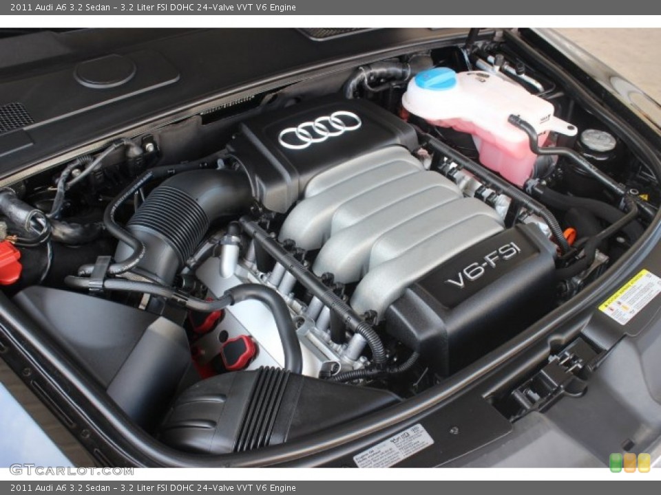 3.2 Liter FSI DOHC 24-Valve VVT V6 Engine for the 2011 Audi A6 #88721809