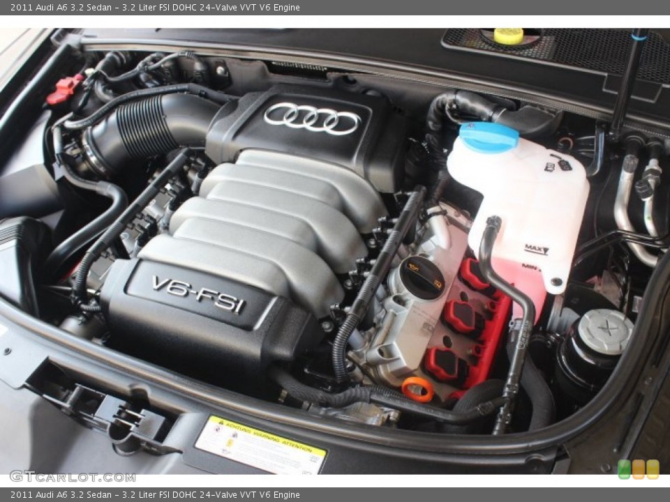 3.2 Liter FSI DOHC 24-Valve VVT V6 Engine for the 2011 Audi A6 #88721815