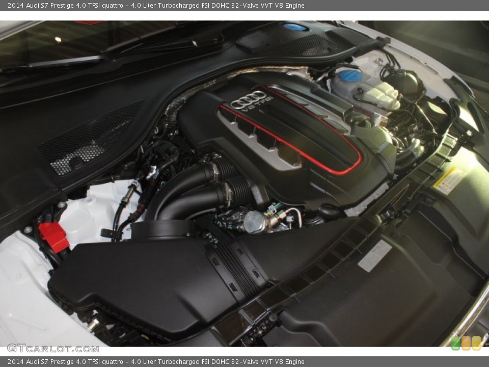 4.0 Liter Turbocharged FSI DOHC 32-Valve VVT V8 Engine for the 2014 Audi S7 #88722679