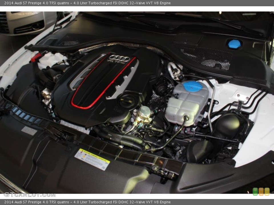 4.0 Liter Turbocharged FSI DOHC 32-Valve VVT V8 Engine for the 2014 Audi S7 #88722685