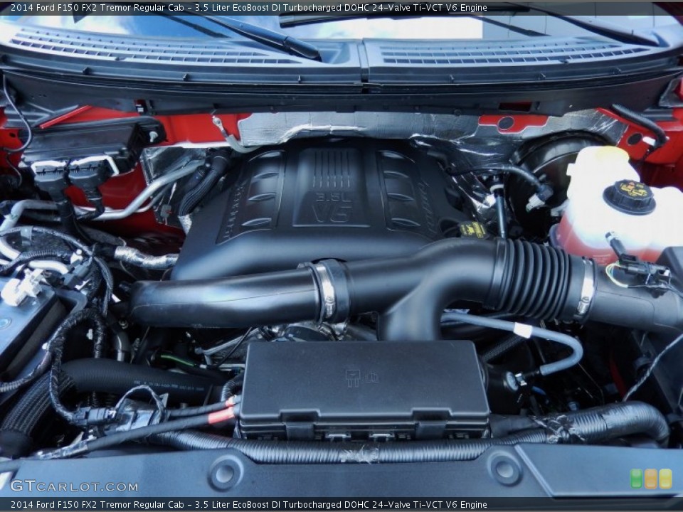 3.5 Liter EcoBoost DI Turbocharged DOHC 24-Valve Ti-VCT V6 Engine for the 2014 Ford F150 #88742655