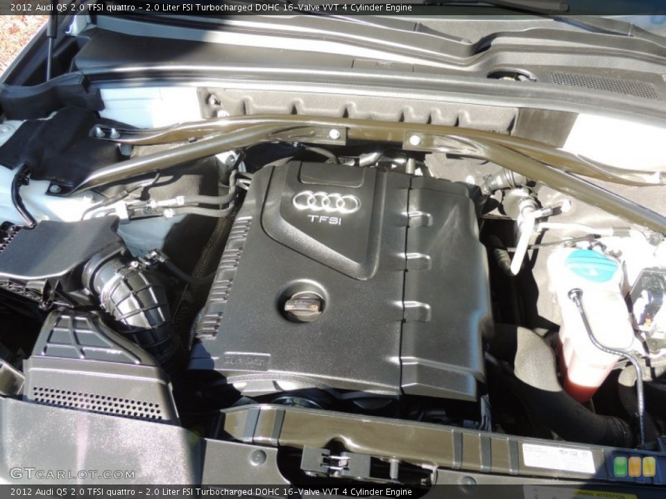 2.0 Liter FSI Turbocharged DOHC 16-Valve VVT 4 Cylinder 2012 Audi Q5 Engine