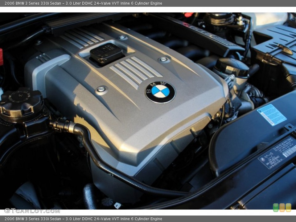 3.0 Liter DOHC 24-Valve VVT Inline 6 Cylinder Engine for the 2006 BMW 3 Series #88756620