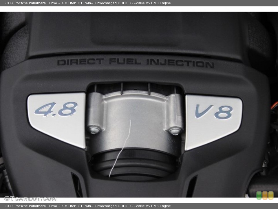 4.8 Liter DFI Twin-Turbocharged DOHC 32-Valve VVT V8 Engine for the 2014 Porsche Panamera #88759839
