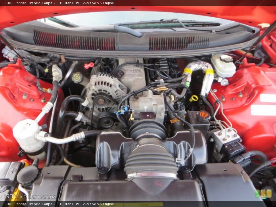 3.8 Liter OHV 12-Valve V6 Engine for the 2002 Pontiac Firebird #88771886