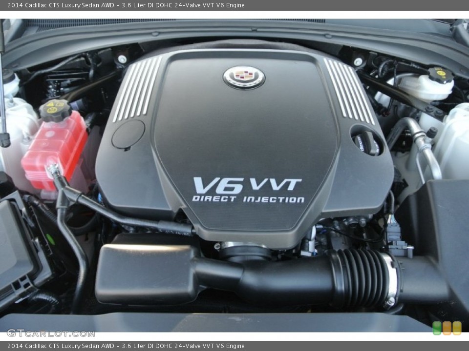 3.6 Liter DI DOHC 24-Valve VVT V6 Engine for the 2014 Cadillac CTS #88776155