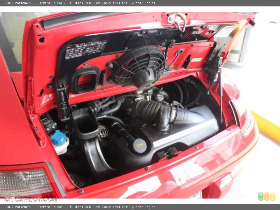 3.6 Liter DOHC 24V VarioCam Flat 6 Cylinder Engine for the 2007 Porsche 911 #88828321
