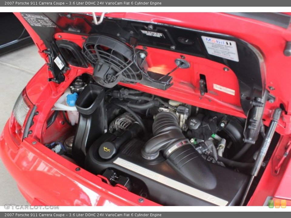 3.6 Liter DOHC 24V VarioCam Flat 6 Cylinder Engine for the 2007 Porsche 911 #88828339