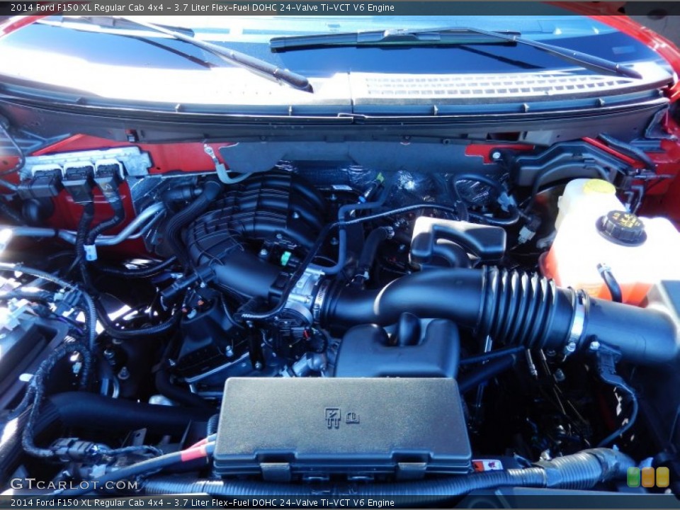 3.7 Liter Flex-Fuel DOHC 24-Valve Ti-VCT V6 Engine for the 2014 Ford F150 #88831355