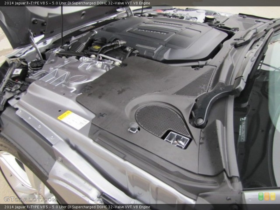 5.0 Liter DI Supercharged DOHC 32-Valve VVT V8 Engine for the 2014 Jaguar F-TYPE #88845343