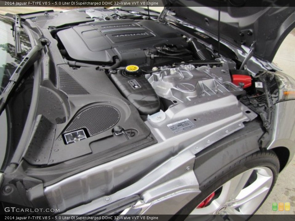 5.0 Liter DI Supercharged DOHC 32-Valve VVT V8 Engine for the 2014 Jaguar F-TYPE #88845367
