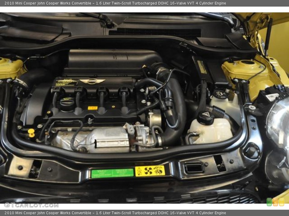 1.6 Liter Twin-Scroll Turbocharged DOHC 16-Valve VVT 4 Cylinder Engine for the 2010 Mini Cooper #88848451