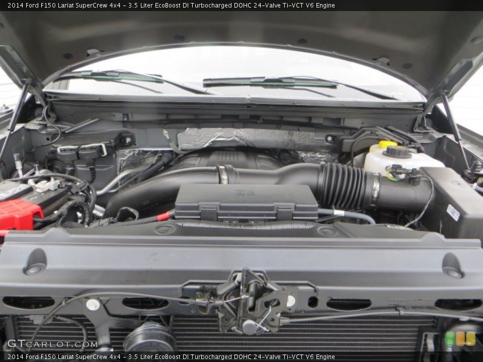 3.5 Liter EcoBoost DI Turbocharged DOHC 24-Valve Ti-VCT V6 Engine for the 2014 Ford F150 #88861594