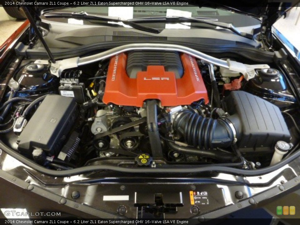 6.2 Liter ZL1 Eaton Supercharged OHV 16-Valve LSA V8 Engine for the 2014 Chevrolet Camaro #88873158