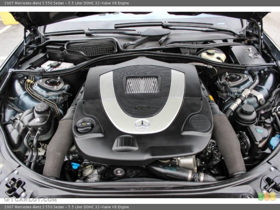 5.5 Liter DOHC 32-Valve V8 Engine for the 2007 Mercedes-Benz S #88878393