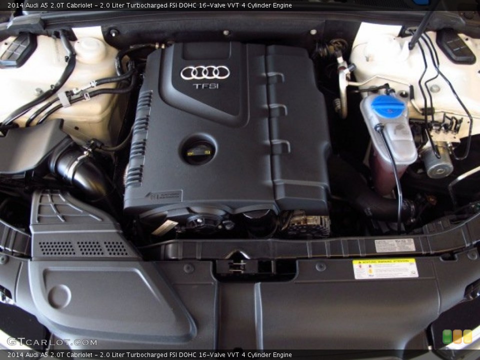 2.0 Liter Turbocharged FSI DOHC 16-Valve VVT 4 Cylinder Engine for the 2014 Audi A5 #88929350