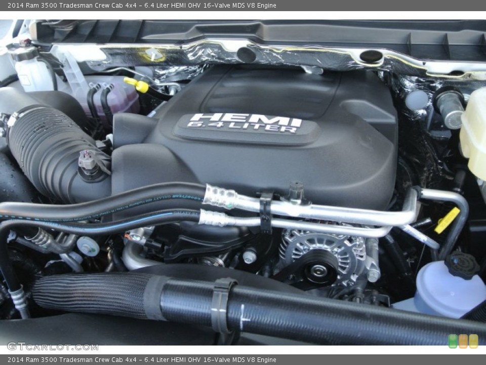 6.4 Liter HEMI OHV 16-Valve MDS V8 2014 Ram 3500 Engine