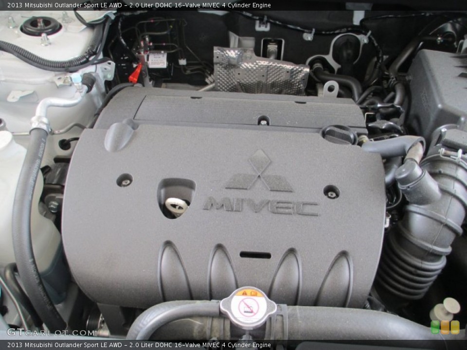 2.0 Liter DOHC 16-Valve MIVEC 4 Cylinder Engine for the 2013 Mitsubishi Outlander Sport #88962532