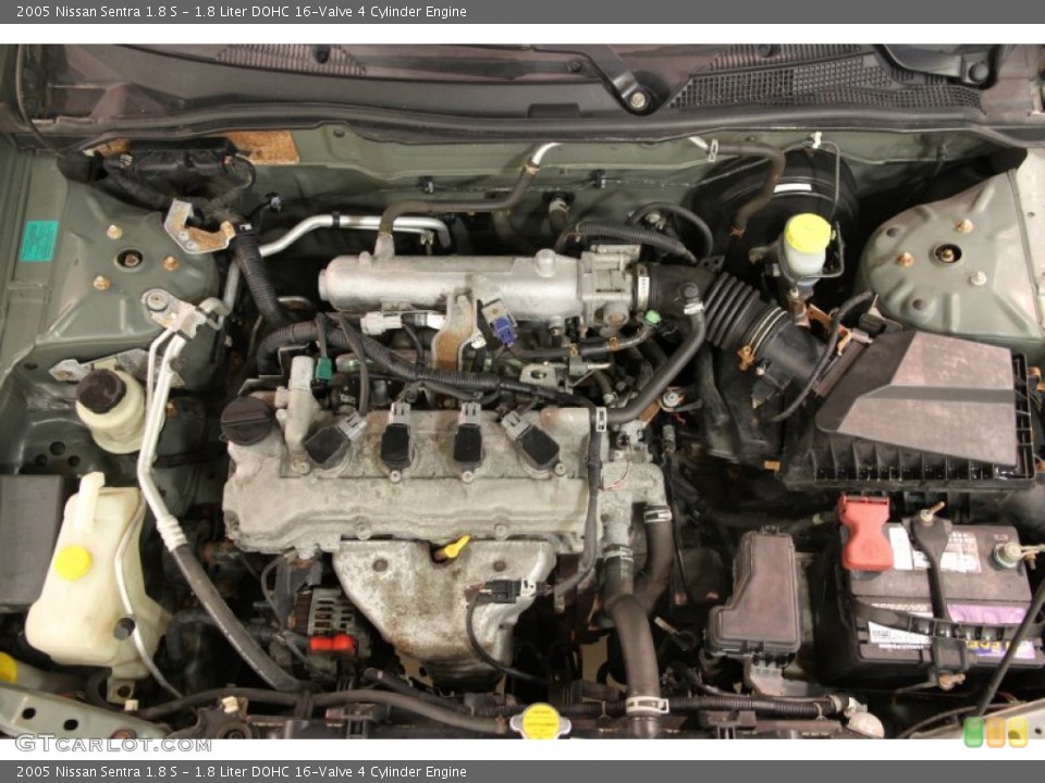 1.8 Liter DOHC 16-Valve 4 Cylinder Engine for the 2005 Nissan Sentra #88981968