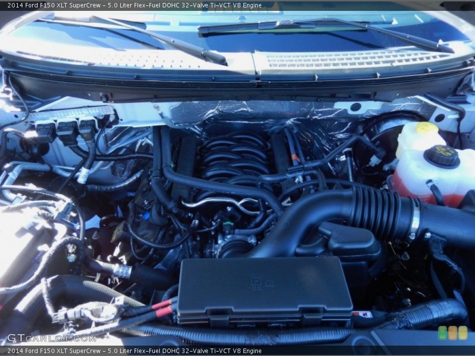 5.0 Liter Flex-Fuel DOHC 32-Valve Ti-VCT V8 Engine for the 2014 Ford F150 #88983127