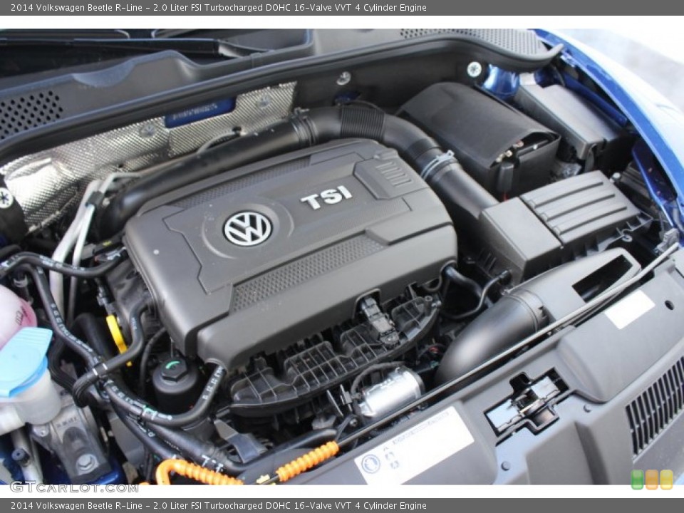 2.0 Liter FSI Turbocharged DOHC 16-Valve VVT 4 Cylinder Engine for the 2014 Volkswagen Beetle #88984507
