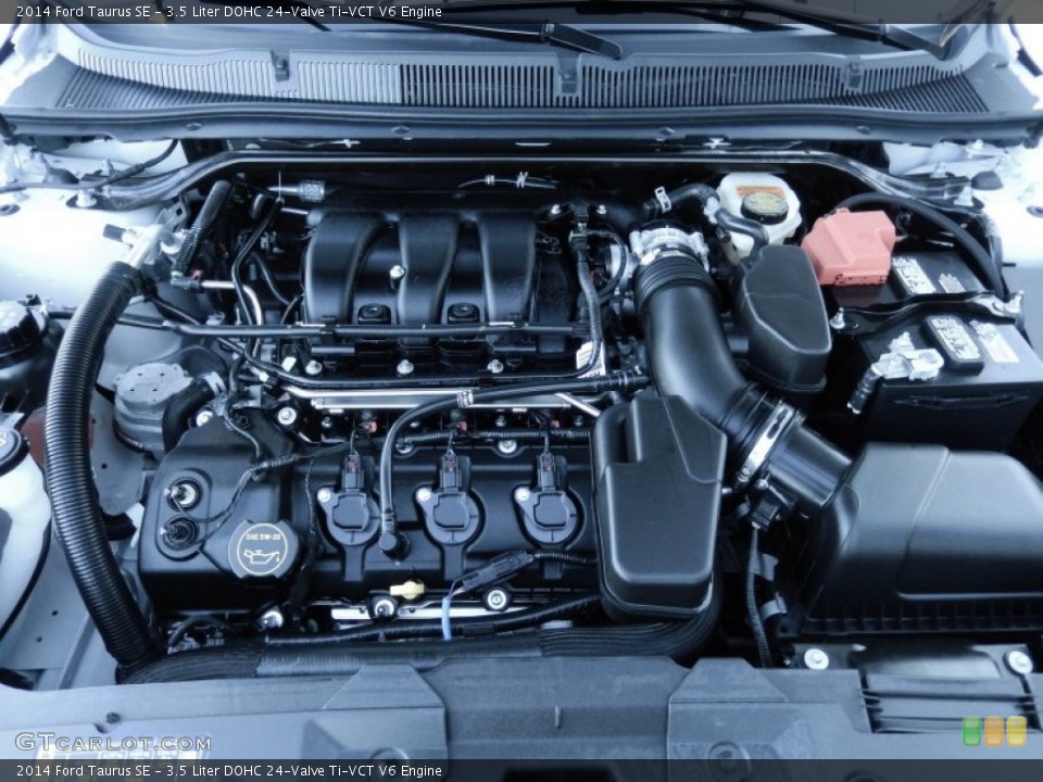 3.5 Liter DOHC 24-Valve Ti-VCT V6 Engine for the 2014 Ford Taurus #88985656