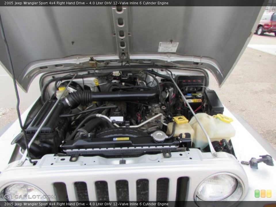 4.0 Liter OHV 12-Valve Inline 6 Cylinder Engine for the 2005 Jeep Wrangler #89025606